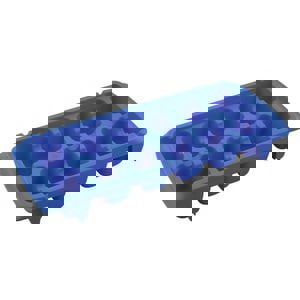 STD PLAS ICE CUBE TRAY BLUE 5 PK